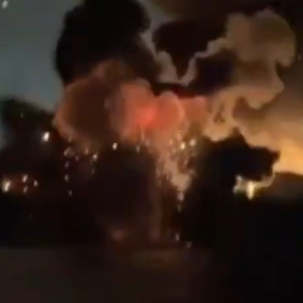 St Petersburg under attack from Ukrainian drone
swarm