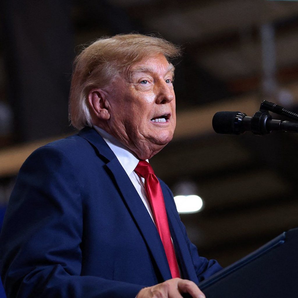 Trump praises man who punched protester at rally in South
Carolina