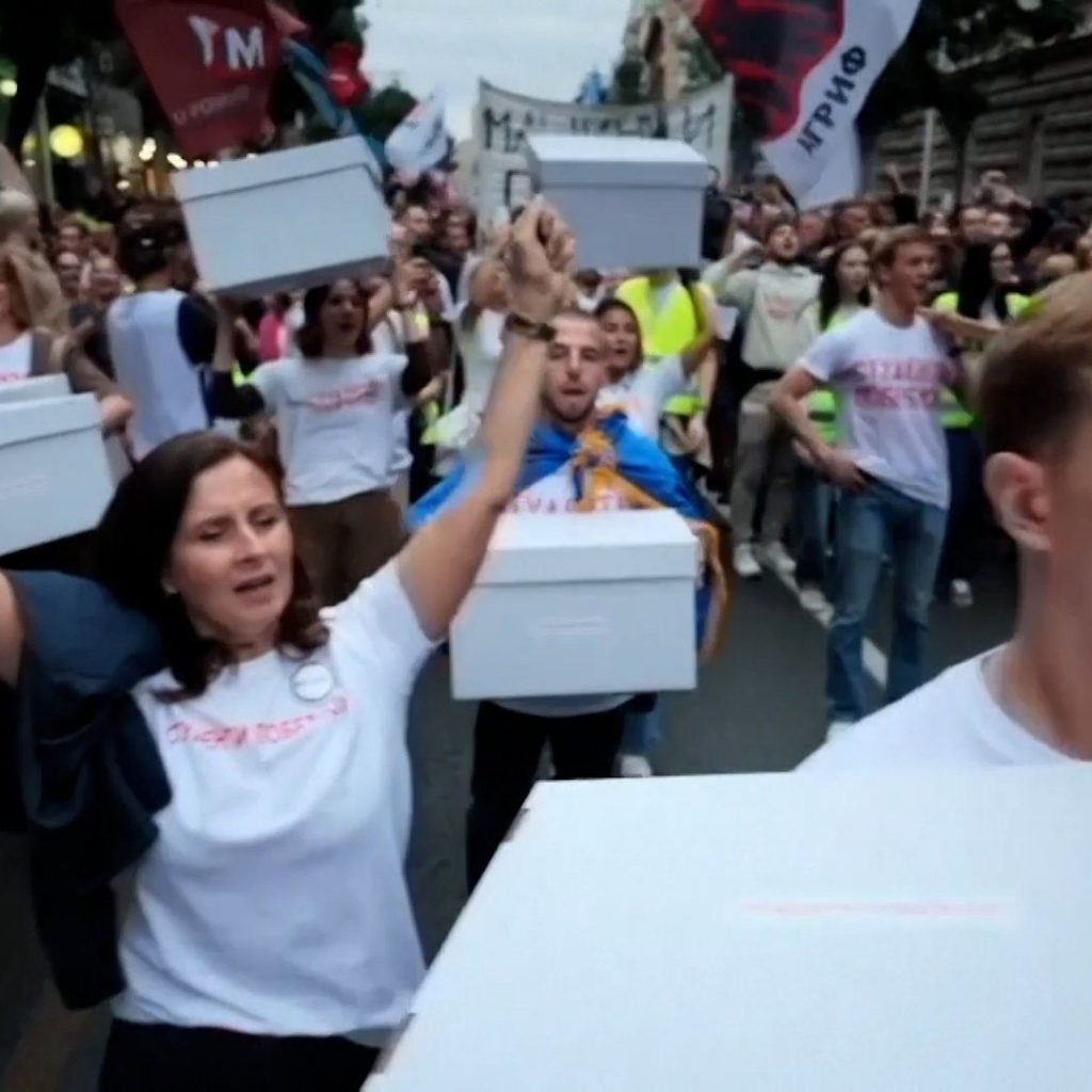 Serbia elections test student movement demanding justice for
16 victims