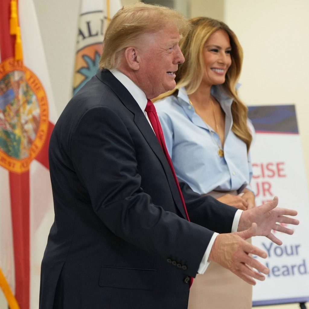 Trump mocks reporter asking about Iran strikes, as Tehran
says US derailed