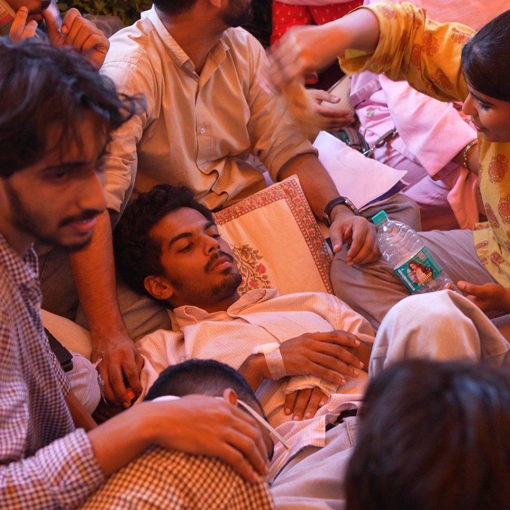 Students on hunger strike in India demand restoration of
student union