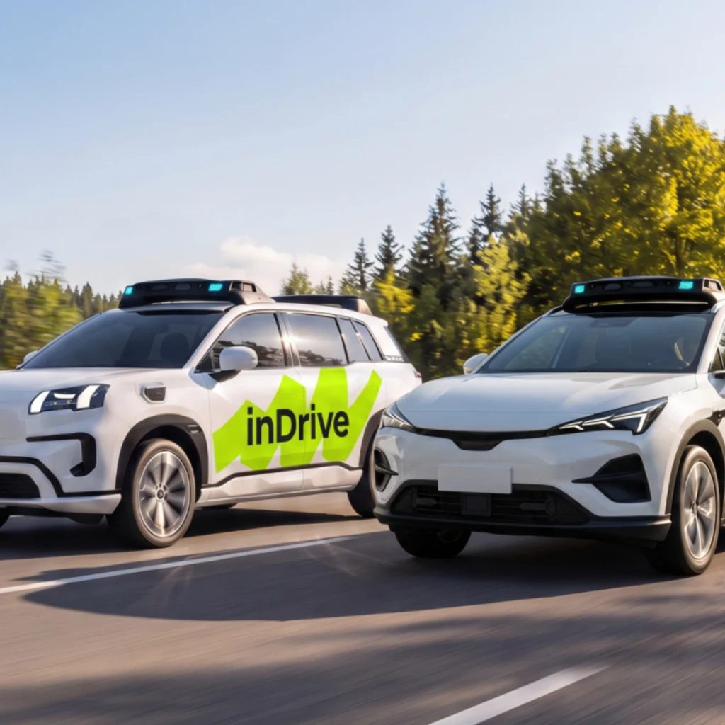 Uber rival inDrive eyes 2027 robotaxi tests in Central Asia
with Pony.ai and Nvidia