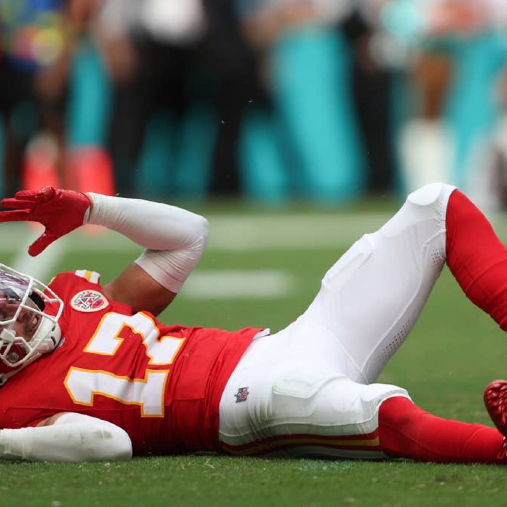 Kansas City to pay $900,000 over a Harrison Butker post: April Leonard, the social media manager wrongly blamed for the May 2024 X post, was harassed and forced into a hotel, and the city later fired the employee who actually wrote it