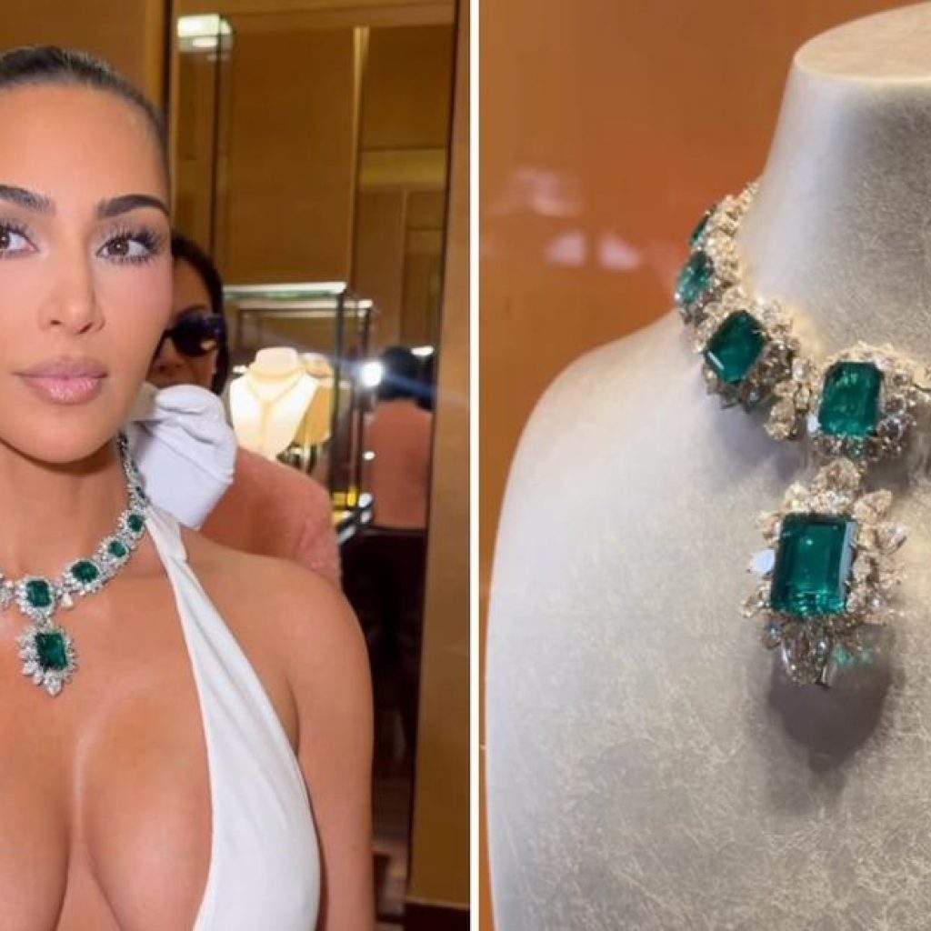 Kim Kardashian Gets Brutally Dragged For Wearing Elizabeth
Taylor’s Iconic $6.1Million Emerald Necklace: ‘She’s Got a Thing
For Dead Women’
