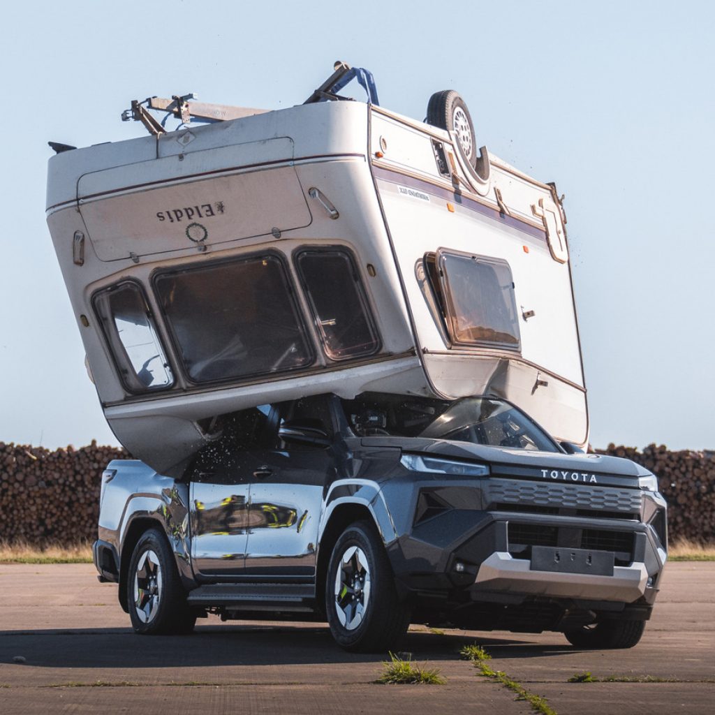 Toyota Recreated The ‘Top Gear’ Hilux Torture Test With A
New Hilux, And It Survived Too