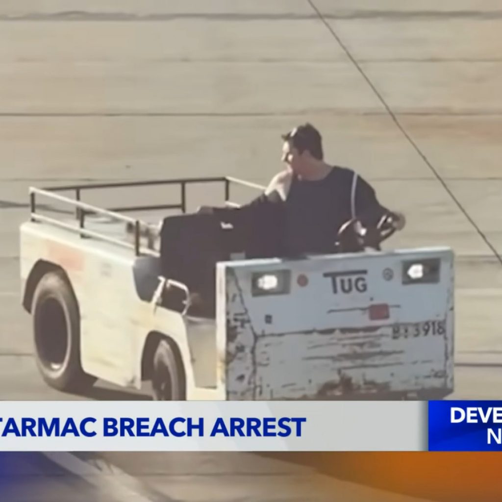 Delta Passenger Arrested After Airport Tug Joyride Ends With
Crash