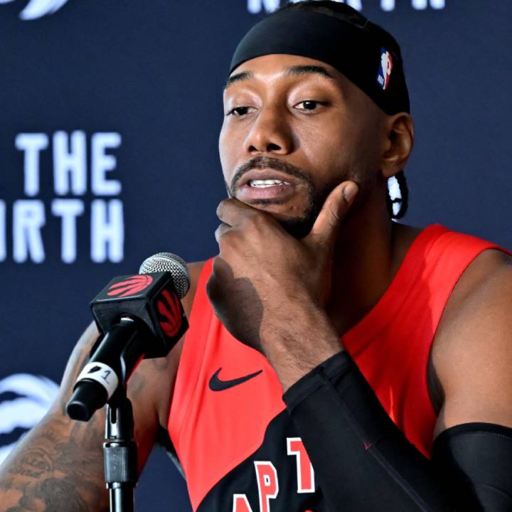 New-look Raptors enter season with championship
aspirations