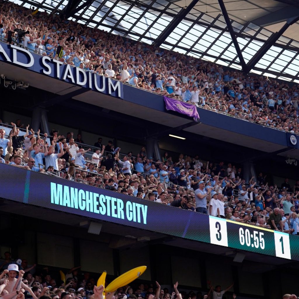 Fans conflicted by landmark ruling on Man City financial
breaches