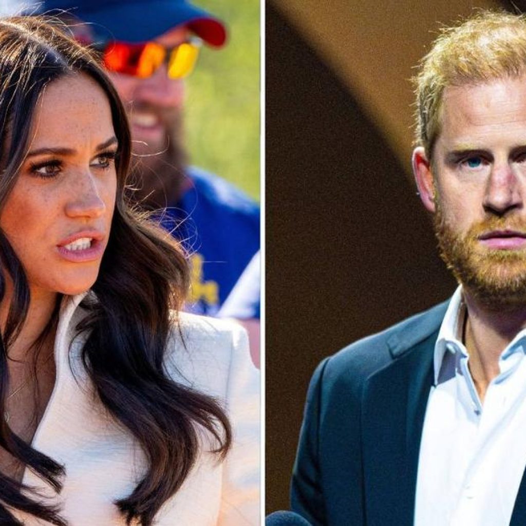 EXCLUSIVE: Meghan Markle ‘Planning to Run Off to Hotel
Without Husband Harry’ as Couple’s Marriage at ‘Breaking Point’
Weeks After UK Return