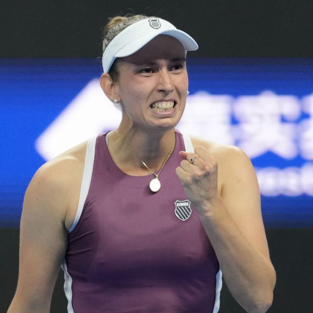 Mertens beats Swiatek to set up semifinal against Zheng
Qinwen at China Open