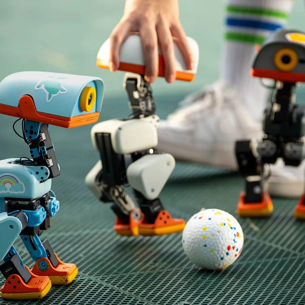 Hottest toy for Christmas? Nvidia CEO plays with adorable
Microduck robots, 20,000 sell