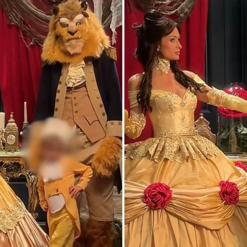 ‘Totally Gross’: Paris Hilton Slammed by Critics for
‘Stealing the Spotlight’ From Her Two Young Kids With Her Halloween
Costume