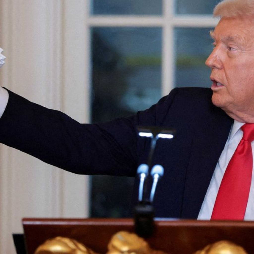 Trump’s vanity project crashes into new legal
roadblock