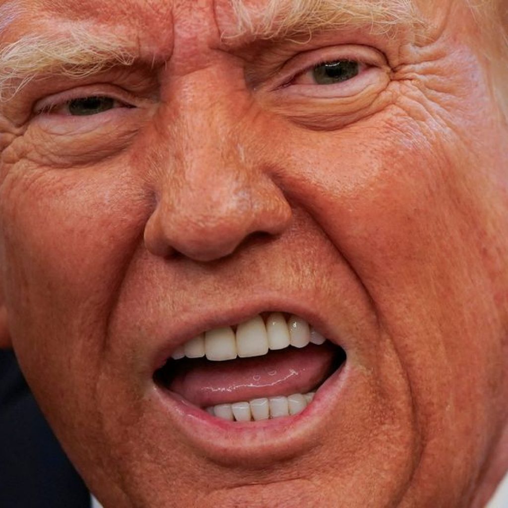 ‘Knives out’ as Trump rages against operatives ‘making money
off his name’