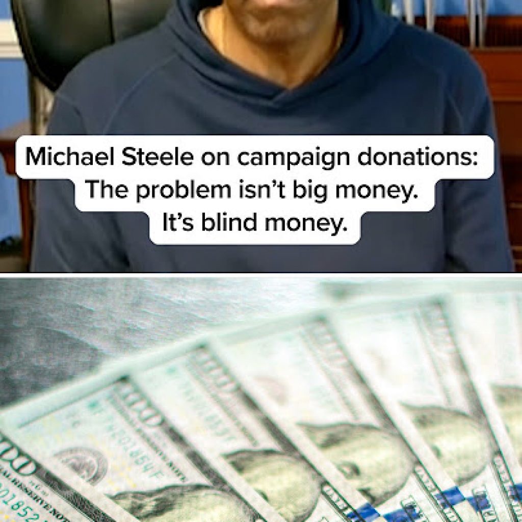 Michael Steele on campaign donations: The problem isn’t big
money. It’s blind money