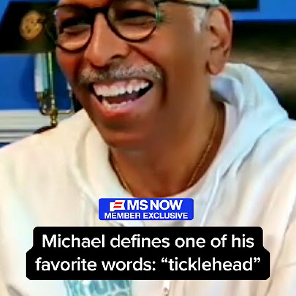 Michael defines one of his favorite words:
‘ticklehead’