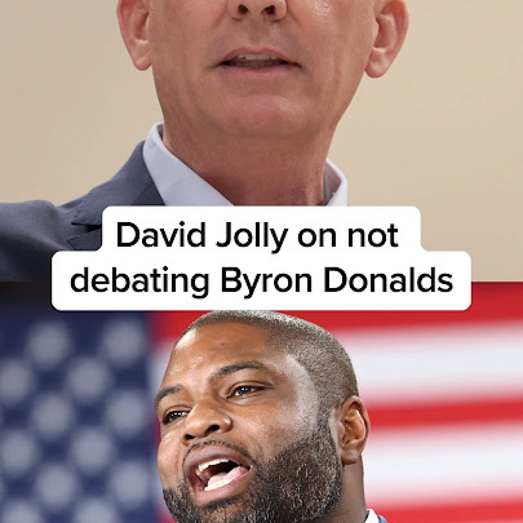 David Jolly on not debating Byron Donalds