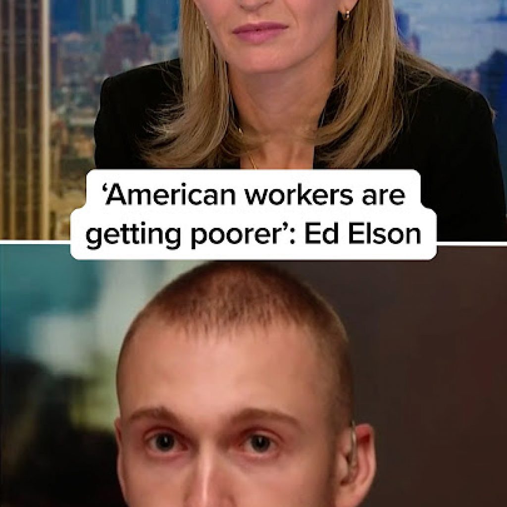 ‘American workers are getting poorer’: Ed Elson