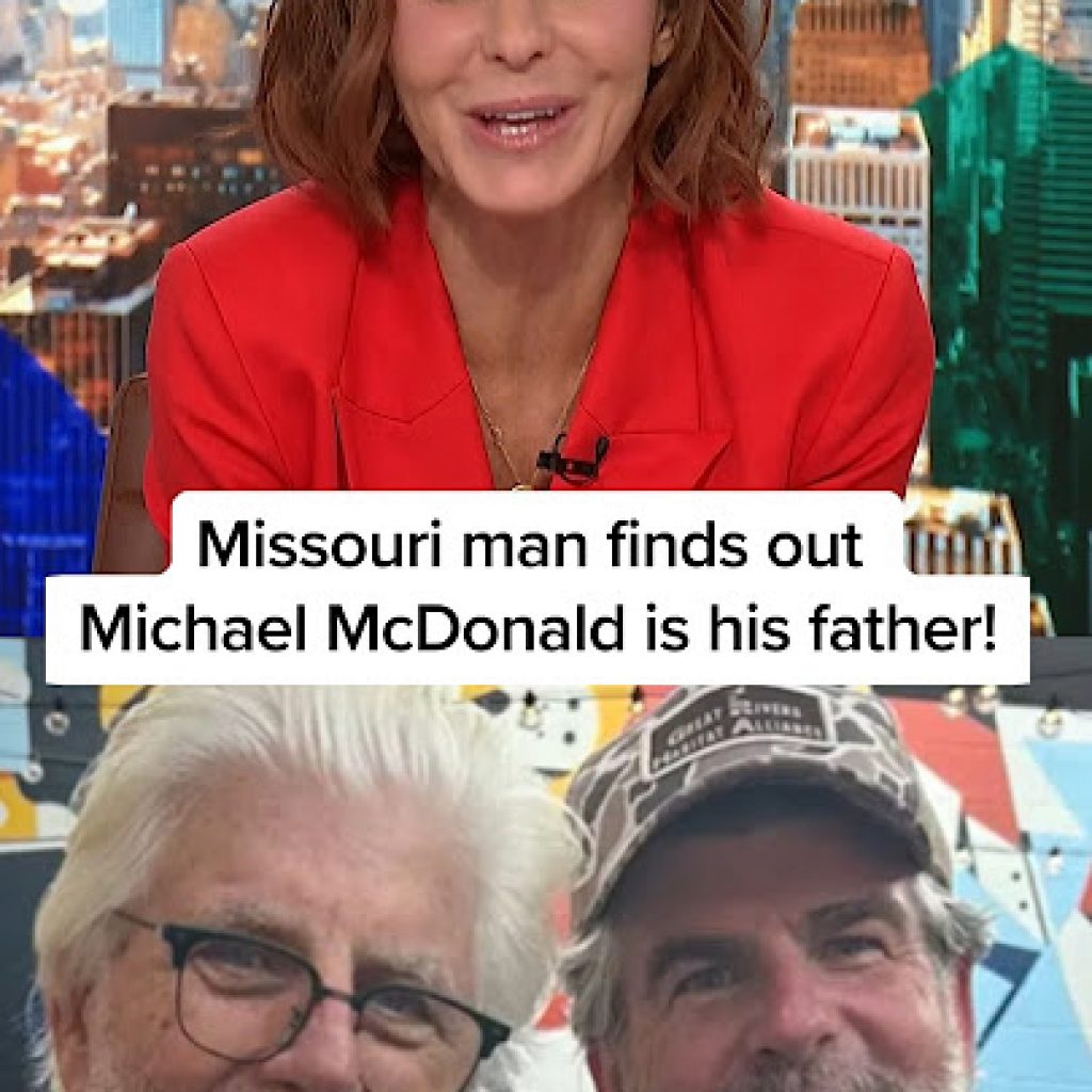 Missouri man finds out Michael McDonald is his
father!