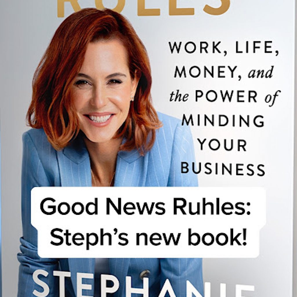 Good News Ruhles: Steph’s new book!