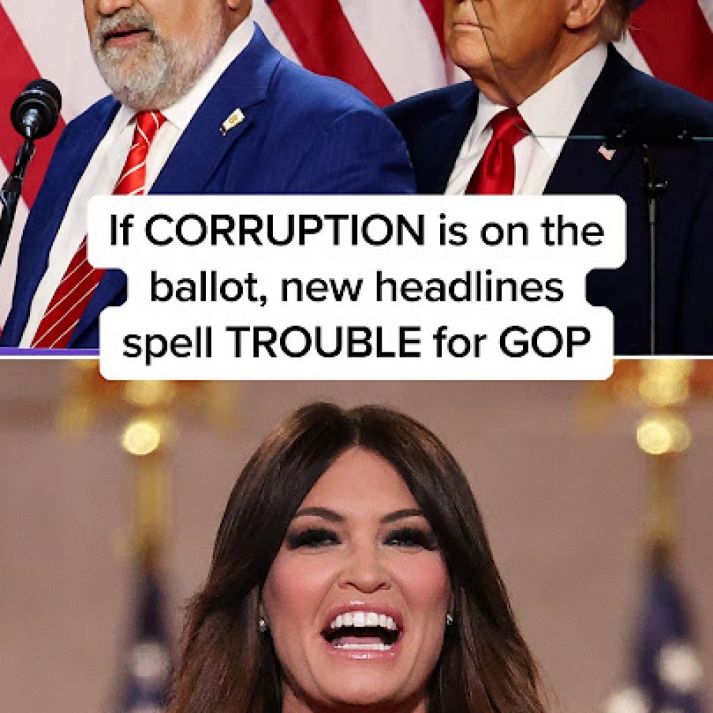 If CORRUPTION is on the ballot, new headlines spell TROUBLE
for GOP