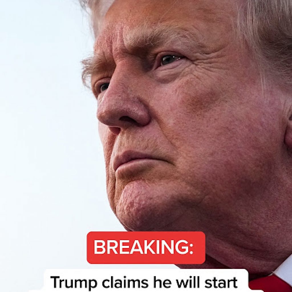 BREAKING: Trump claims he will start paying for propaganda
videos instead of taxpayers