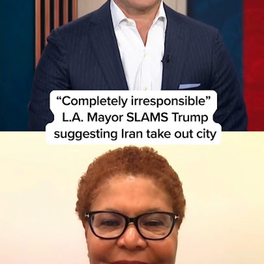 REACTION INCOMING: L.A. Mayor SLAMS Trump suggesting Iran
take out city
