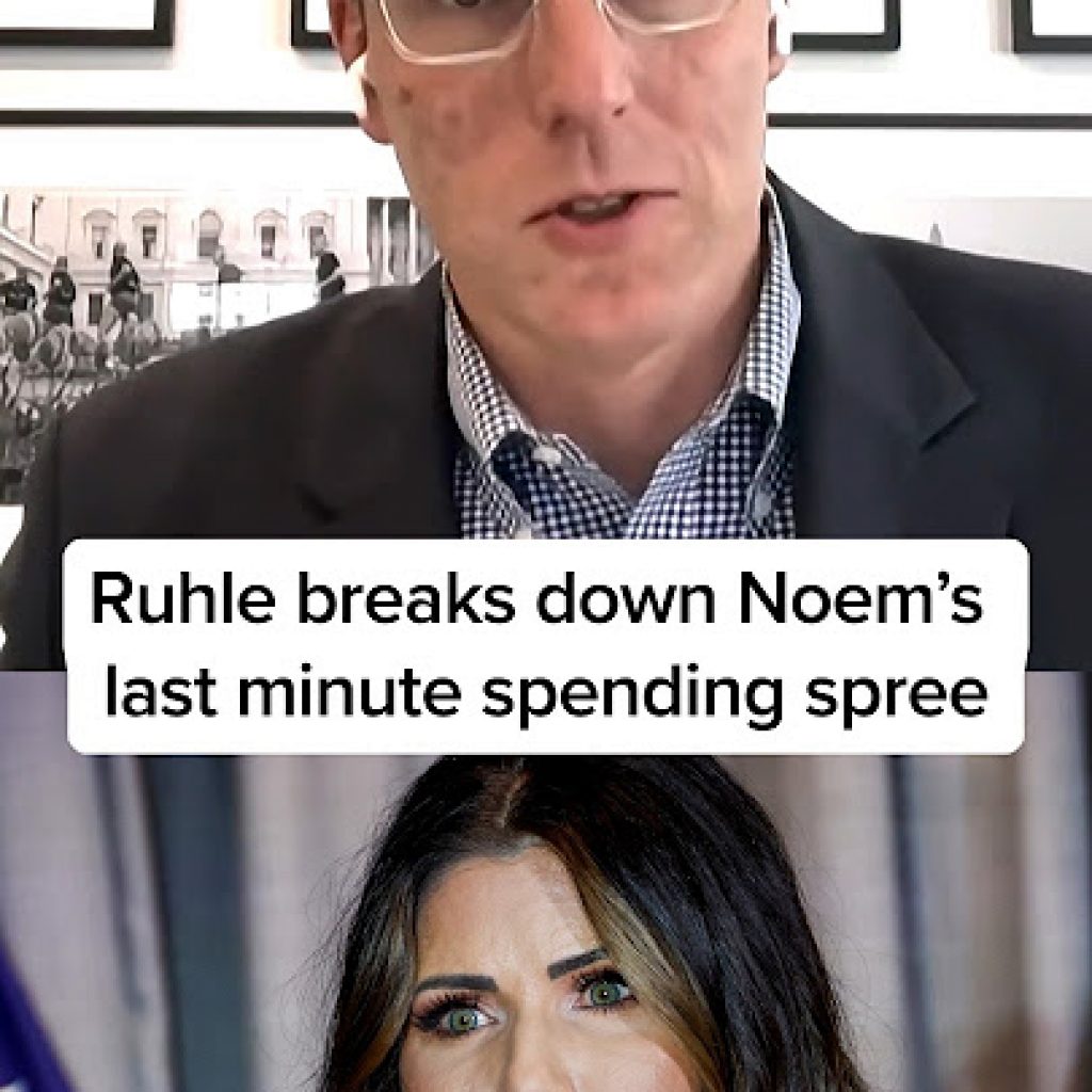 Ruhle breaks down Noem’s last minute spending spree
