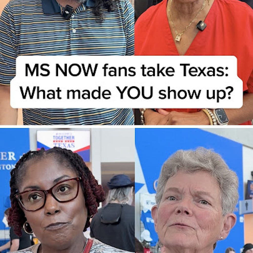 MS NOW fans take Texas: What made YOU show up?