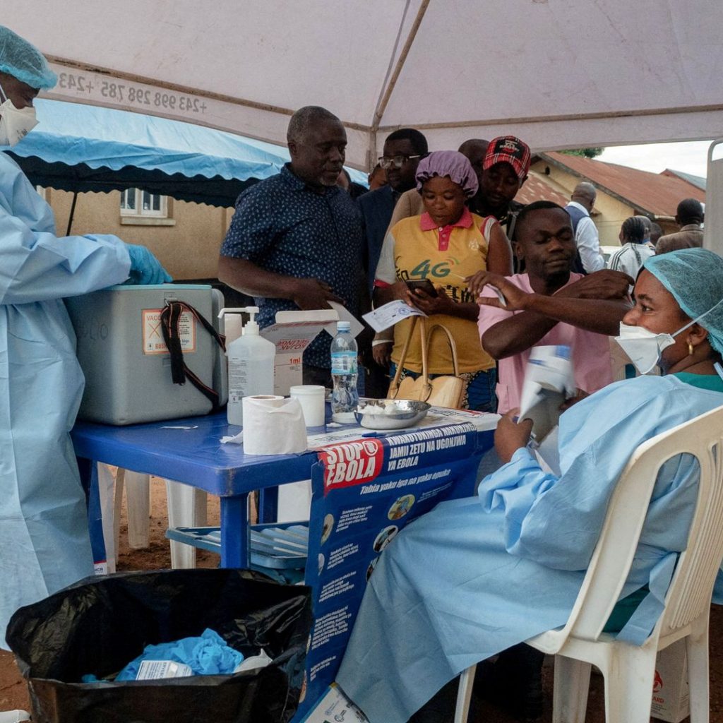 Ebola cases in DRC surpass 10,000 as nurse treating patients
is killed by machete-wielding mob