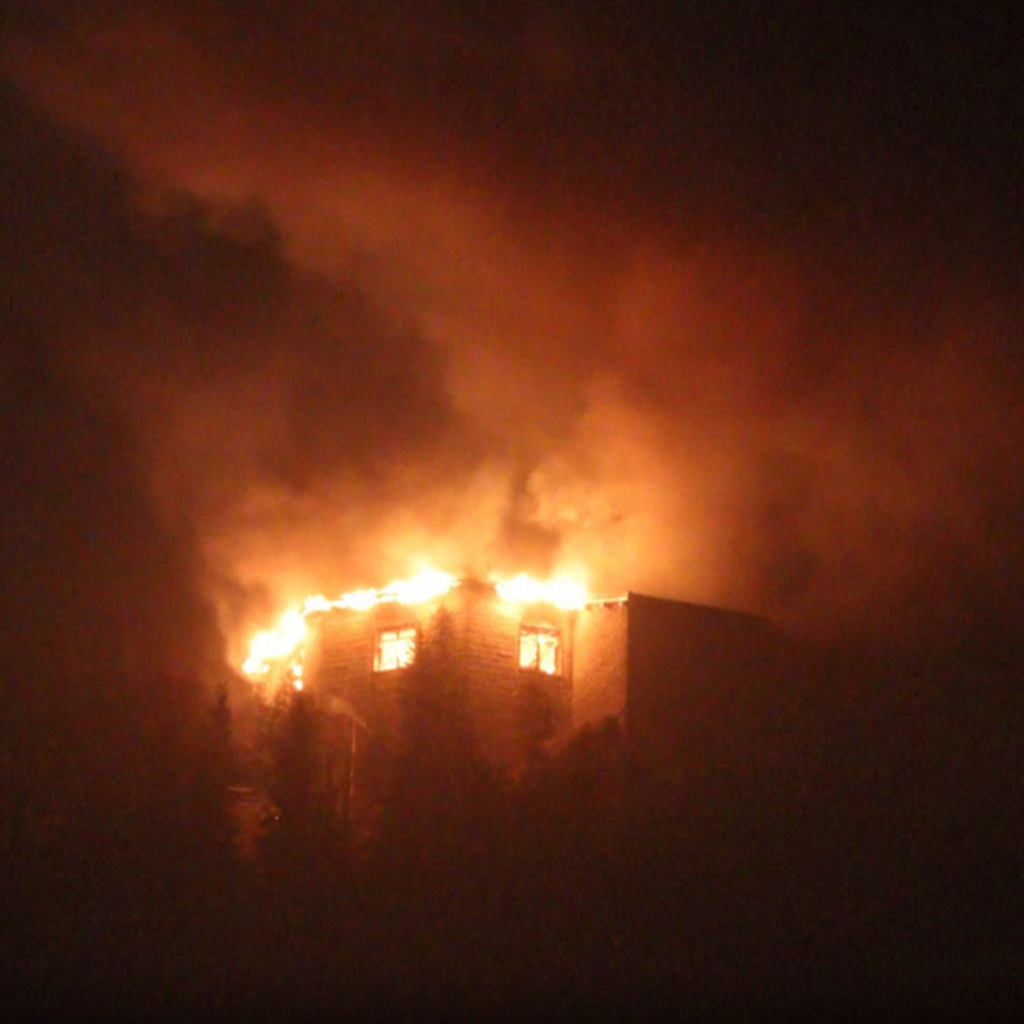 Suspect arrested after fire at Hitler’s ‘Eagle’s Nest’
retreat