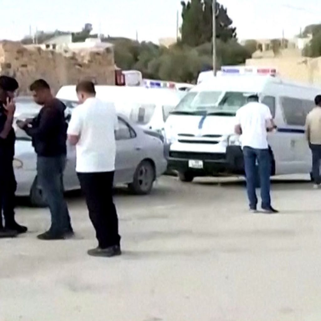 Seven dead and 34 injured after shooting at church in
Jordan