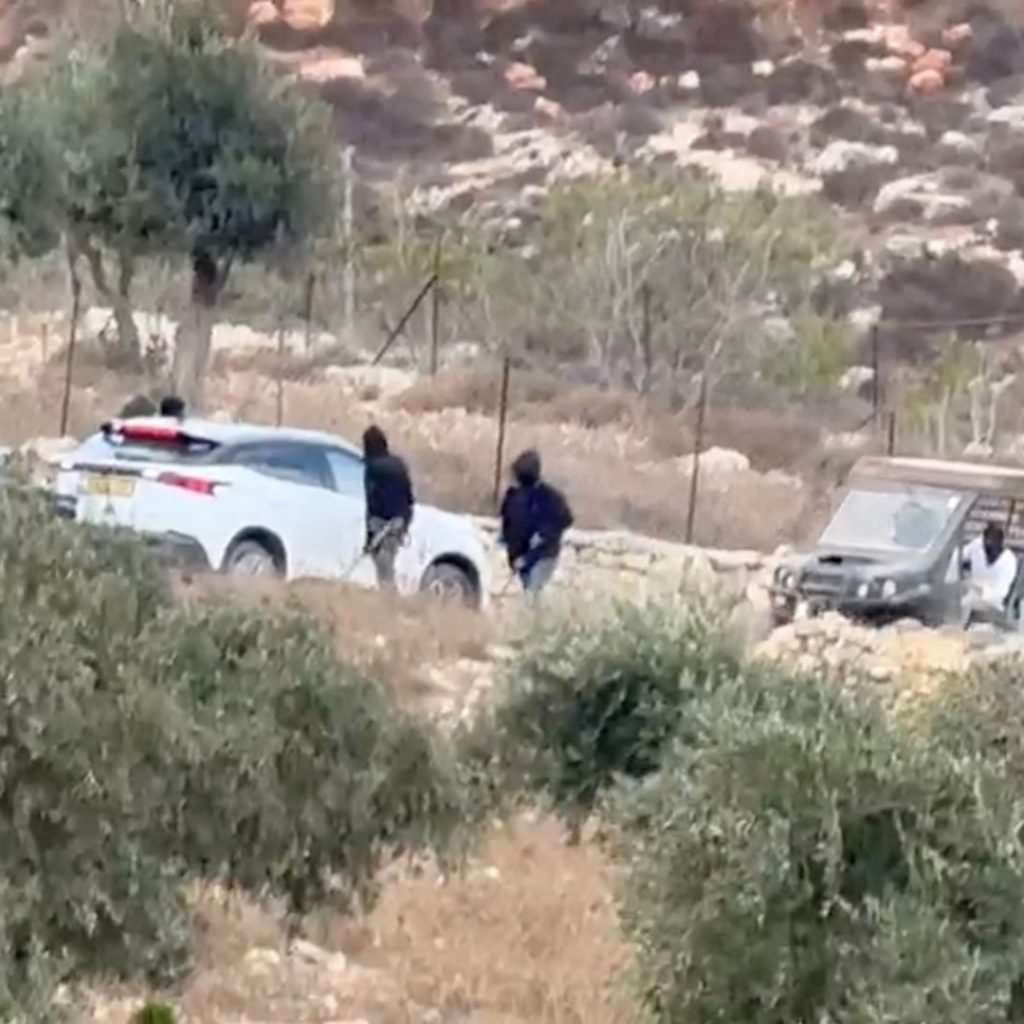 Arrests over Israeli settler attacks on US photojournalist
and European diplomats in West Bank