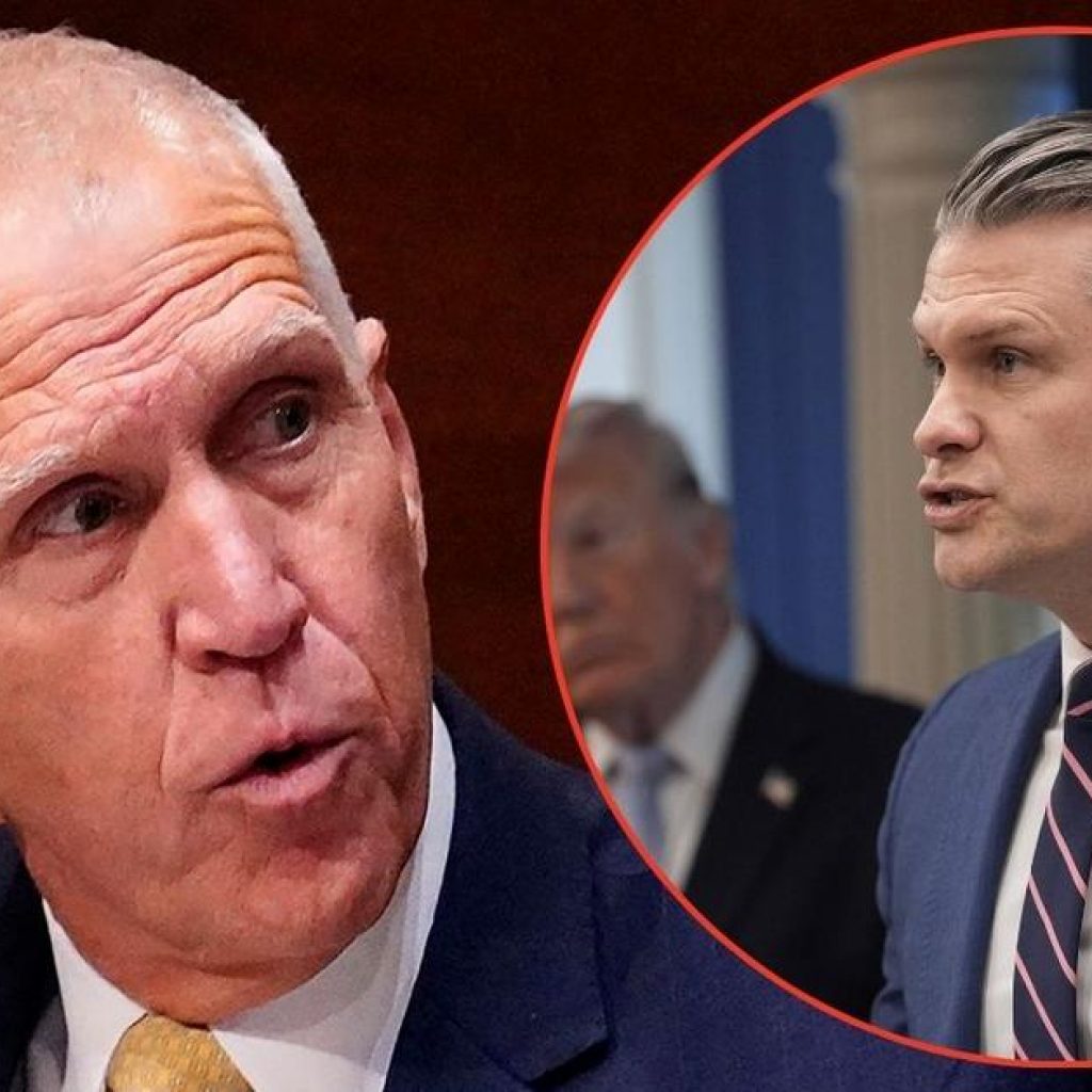 Thom Tillis Admits He ‘Regrets’ His Vote for Pete Hegseth —
as GOP Senator Unloads on Trump’s ‘Ridiculous’ Demands and Cabinet
in Bombshell Book