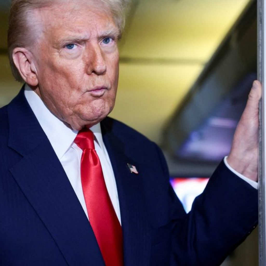 Trump amplifies furious attack on Nobel Prize winner after
humiliating snub