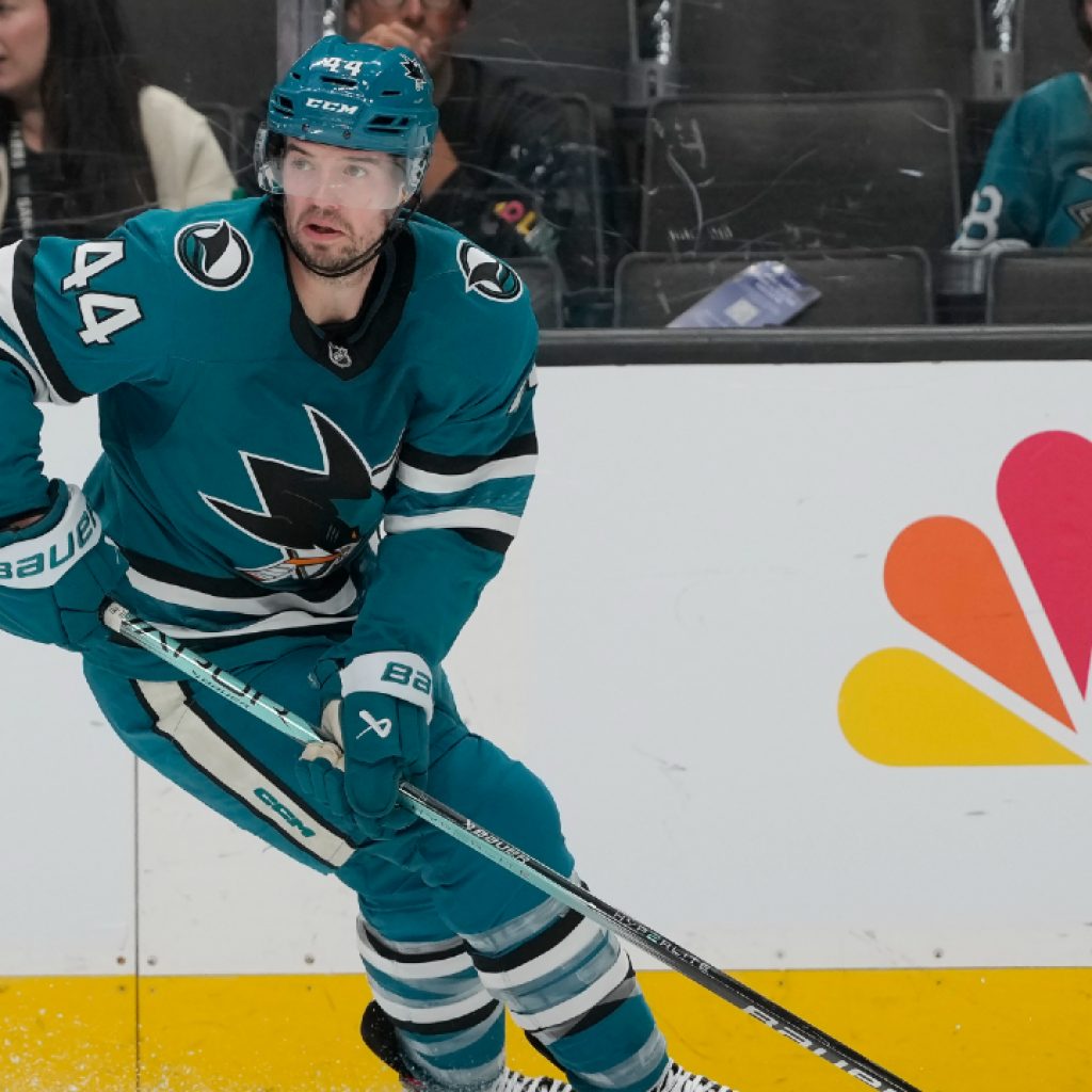 Marc-Edouard Vlasic says he’s done playing hockey
