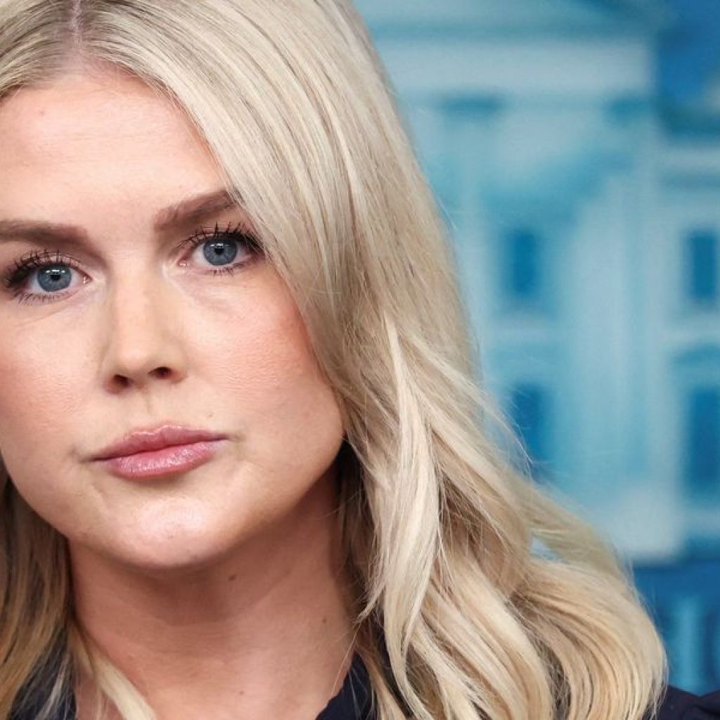 Trump reveals who he wanted to replace Karoline Leavitt —
but lost out on